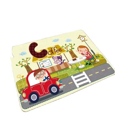 China Washable Collection ABC Playtime Learning Area Rug Mat For Kids for sale