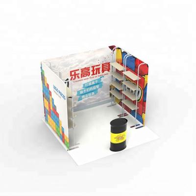 China Standard Anodized Aluminum Trade Show Booth Tension Fabric Pop Display for sale