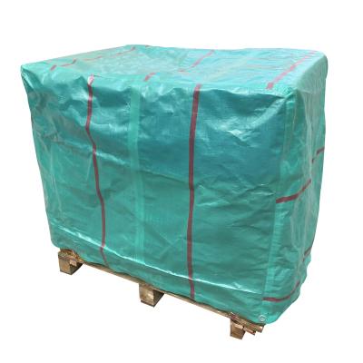 China Waterproof PE Tarpaulin Pallet Cover For Pallet Size 1200x1000 Waterproof Customized Sizes for sale