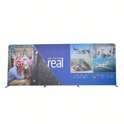 China High Quality Exhibition 19ft Tension Fabric Display Stand For Trade Show Booth for sale