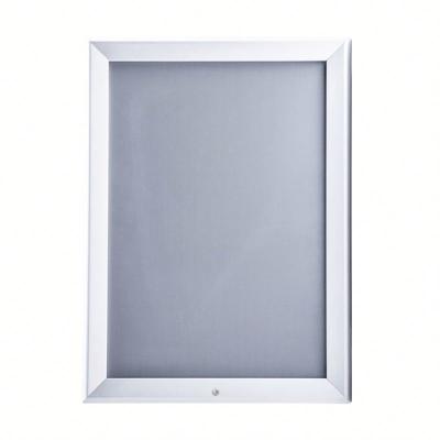 China Advertising Wholesale 32MM Aluminum Lockable Snap Frame Poster Custom Picture Frames for sale