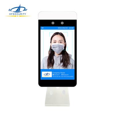 Chine HF-RA08 Android AI 8 inch Face Recognition Facial Recognition Door Access Control System Kiosk Face Recognition à vendre