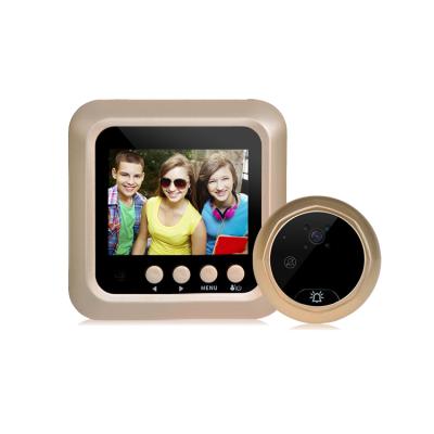 China factory cheap wireless digital peephole viewer door security doorbell video camera en venta