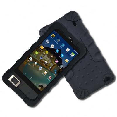 China HF-FP07A 7 inch NFC Fingerprint Biometric Android Handset en venta