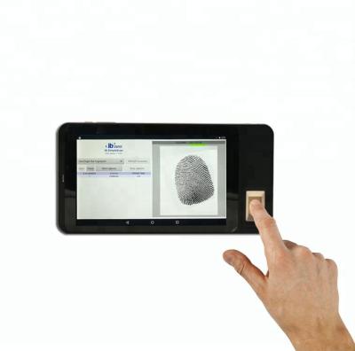 China HF FP07 Ultra-thin NFC 3G Android Fingerprint Tablet With Barcode Scanner for sale