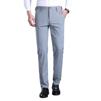 China Anti-pilling men's top business casual straight wear-resistant comfortable elastic and thin breathable customized tube high quality for sale