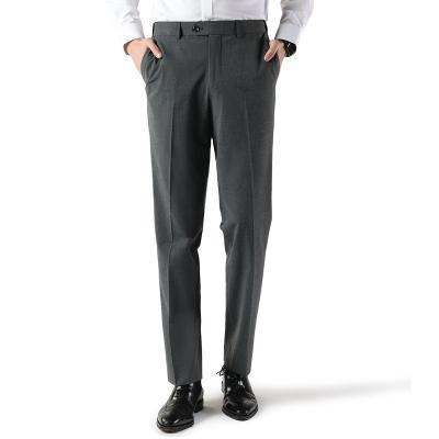 China High-end high-end anti-pilling plus-size custom made to clean and comfortable office men's leisure business pants and men's suit trousers for sale