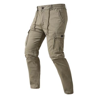 China Wholesale High Quality QUICK DRY Men Add Ruler Comfortable Cotton Straight Drum Wash Tactical Cargo Pants for sale