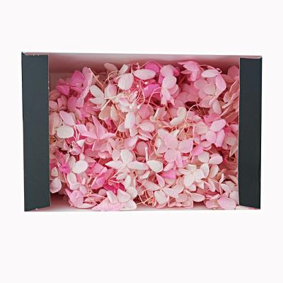 China Natural Touch Never Fading Fresh Flower Preserved Everlasting Leaf Hydrangea For Gift And Home Decor for sale