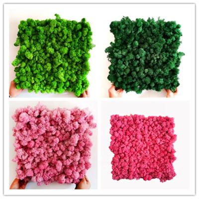 China China Eco-friendly Factory Supply Preserved Green Moss Wall for sale