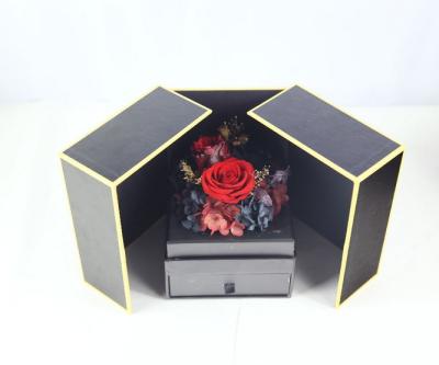 China Wholesale Natural Touch Real Natural Preserved Roses In Gift Box Eternal Rose Preserved Flower Immortal Roses for sale