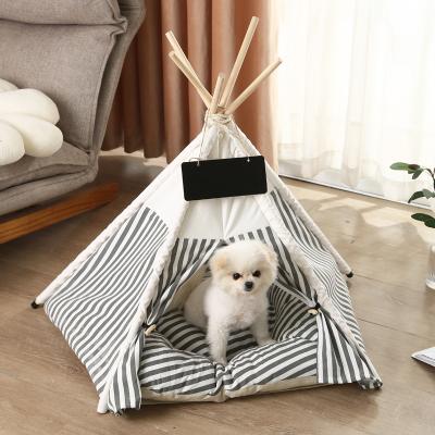 China Stocked Luxury Dog House Hot Selling Amazon Large Cat House Tent And Animal House Kennel for sale