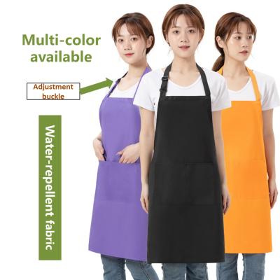 China Waterproof/Eco-friendly/Durable/Washable Worsted Tweed Chef Cafe BBQ BBQ Food Cooking Clean Bib Apron Kitchen Apron for sale