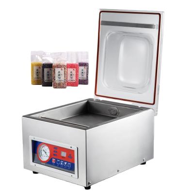 China DZ-400T Automatic Food Chamber Vacuum Sealer 750W Skin Vacuum Packing Machine for sale