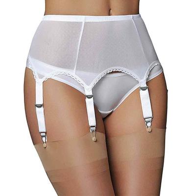 China Sexy Lace Garters Plus Size Garter Belt Lingerie Garter Belt Suspender Wedding High Waist Nightclub Women Sexy Suspenders for sale