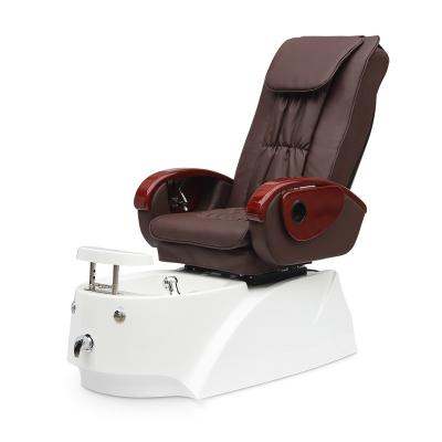 China Hot New Style Nail Foot Spa Adjustable Foot Spa Massage Pedicure Chair Luxury Salon Furniture for sale