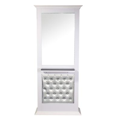 China Modern Customized Professional Mirror Station Salon Mirror Station with Light Salon Equipment Hair Salon Styling Mirror Station for sale