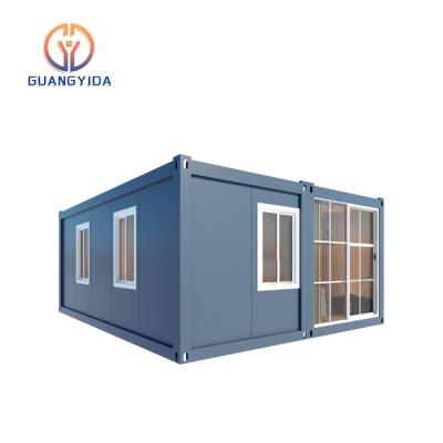 China Modern design prefab container house villa shop apartment guest house prefab building for sale