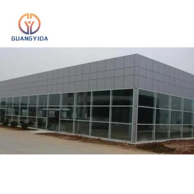 China Modern Customized Steel Structure Industrial Warehouse Workshop Metal Commercial Building for sale