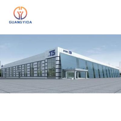 China Modern Steel Structure Warehouse Construction Metal Prefab Steel Structure Building for sale