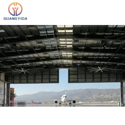 China Traditional Easy Install Steel Frame Prefab Portable Aircraft Hangar for sale