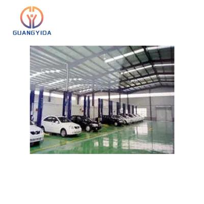 China Traditional Modern Modular Prefab Motorcycle Garage Steel Structure Car Park Shed for sale