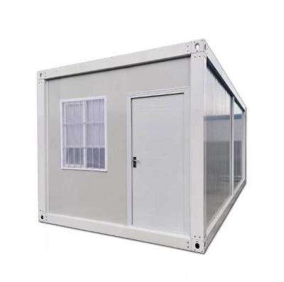 China Modern Cheap Quick Assembled Mobile Container House Sale Light Customized PVC Box Wall Window House Office Sentinel Steel Roof for sale