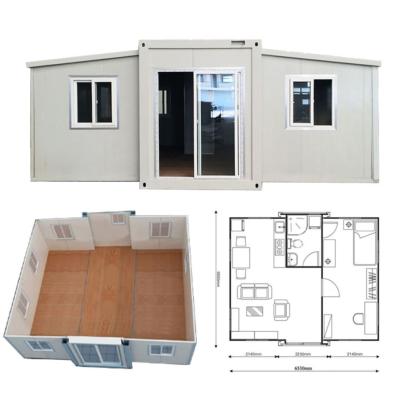 China Modern Prefab Heat Insulation House 40feet Shipping Expandable Container House for sale