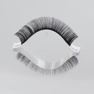 China Premade Volume Stable Faux Mink Eyelash Extensions Russian Curl Volume Lashes Heat Boned for sale