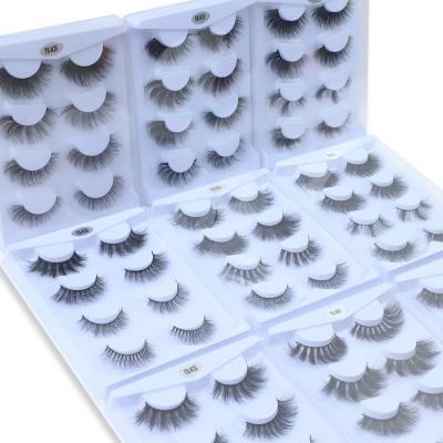 China Lightly Create Your Own Silk Highlights 3D Mink Eyelash Display Book Faux Mink Lashes From 3D Brand for sale