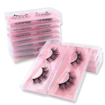 China Long Lasting Thick Mink Lashes 3d Private Label Eyelash Supplier Fast Shipping With Lashes Box for sale