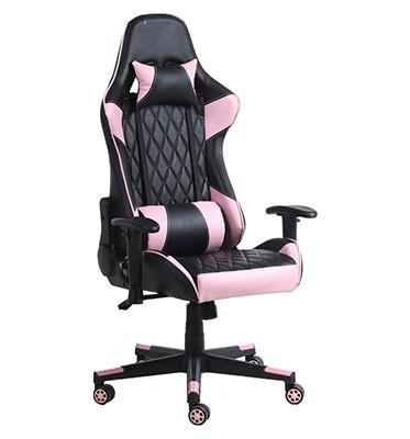 China DECHUAN massage gaming chair fantech gamer PC gaming chair cheap white wholesale custom massage chair with speaker desk for sale