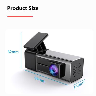 China Car Voice Control 140 Degree Wide Angle Black Box Loop VCR Voice Control Car Recording Recorder 1080P for sale