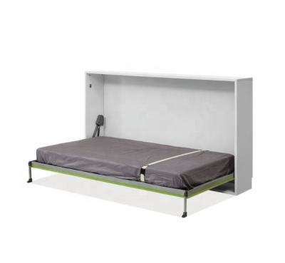 China Corrosion Protection Smart Bedroom Furniture Single Horizontal Wall Beds Folding Bed for sale