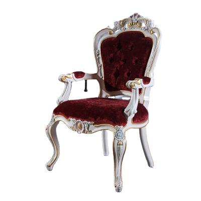 China European Luxury Classic Italian Style Home Furniture Living Room Chairs Design for sale