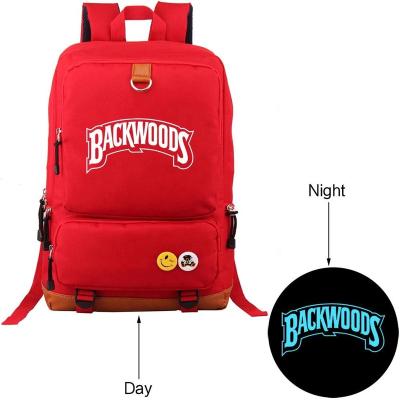 China Low MOQ Backwood Backpack 3D Printing Backwood Laptop Bag Waterproof School Bag Travel Bag for sale