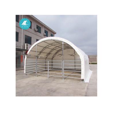 China JQR2020L Daylight Custom Small Good Ventilation Sheep Cattle Shed Shed Tent / Good Roof for sale