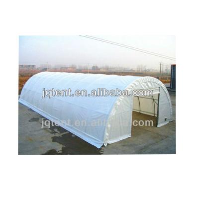 China JQR3065 Steel Frame Tent PVC / PE Waterproof Fabric Using Mechanical / Universal Large Door for sale