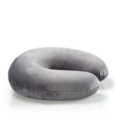 China Wholesale Anti-static Airport Memory Foam Cervical Neck Relief Pillow Car Headrest Neck Traction Pillow for sale