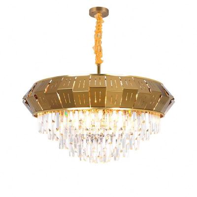 China Modern Led Crystal Chandelier Light Luxury Postmodern Led Crystal Chandelier Pendant Lamp CowKing Pendant Lamp for sale