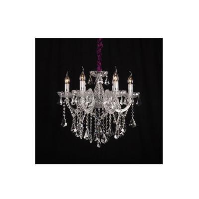 China Low Price Modern Crystal Candle Chandelier Living Room Luxury Modern Wholesale Lighting Ring Chandelier for sale