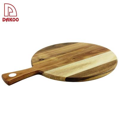 China Kitchen Cutting Chopping Board Modern Acacia Wood Pizza Cheese Board Te koop