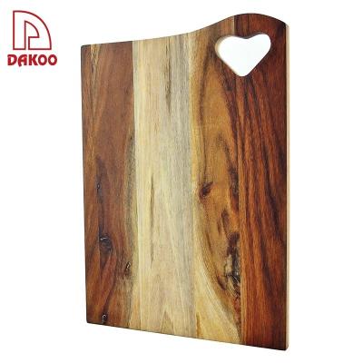 중국 Large Kitchen Cutting Chopping Board High-Grade Acacia Wood Cheese Board 판매용