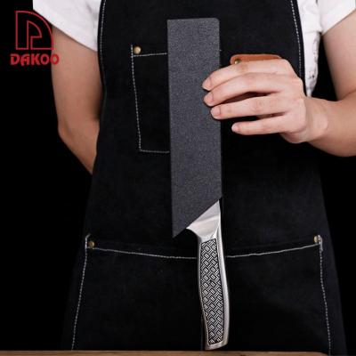 China Hot Selling Knife Tools ABS Material chef knife guard sleeve 7 Pcs Knife Sheath cover for sale