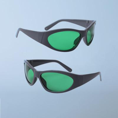 China Sports Type Yag Laser Glasses 660nm 1100nm Frame 55 laser eye goggles for sale