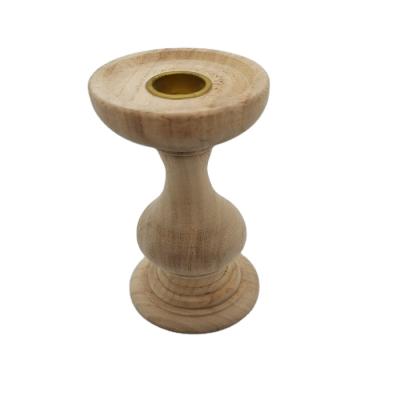 China Europe factory supply attractive price wooden candle holders classic wooden candlesticks for sale