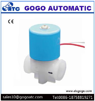 China 2 Way Plastic Mini Water Solenoid Valve For Water Purifier RO Machine 1/8