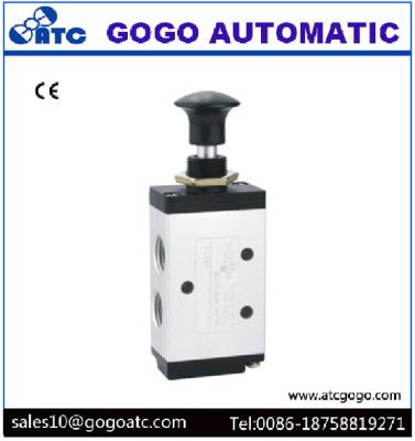 China Pneumatic 2 Position 5 Way Air Valve , 1/8