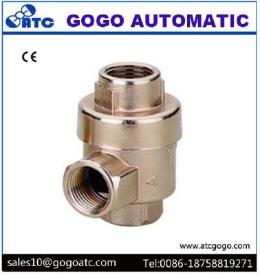 China Pneumatic One Way Quick Exhaust Air Control Valve With Thread 1/4 Inch BSP for sale