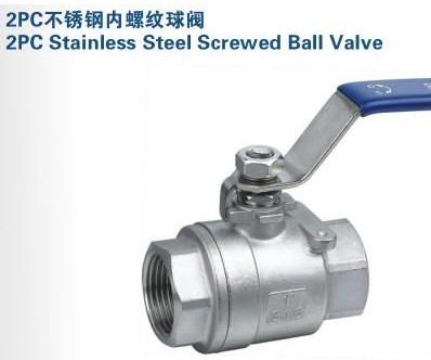 China Stainless Steel Hydraulic Ball Valve thread Connection 1/2